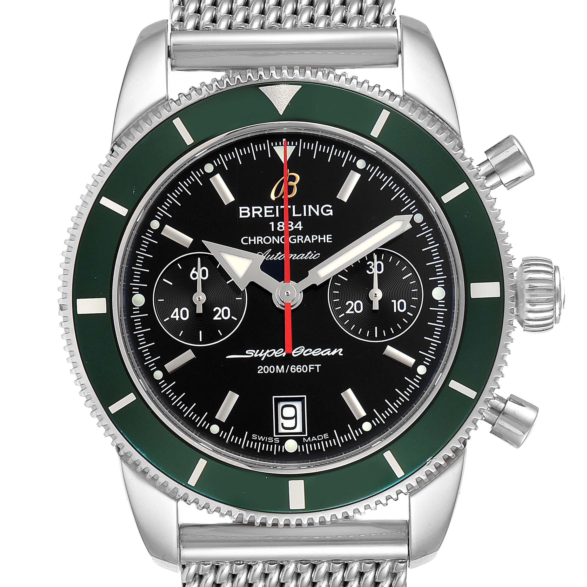 breitling green bezel